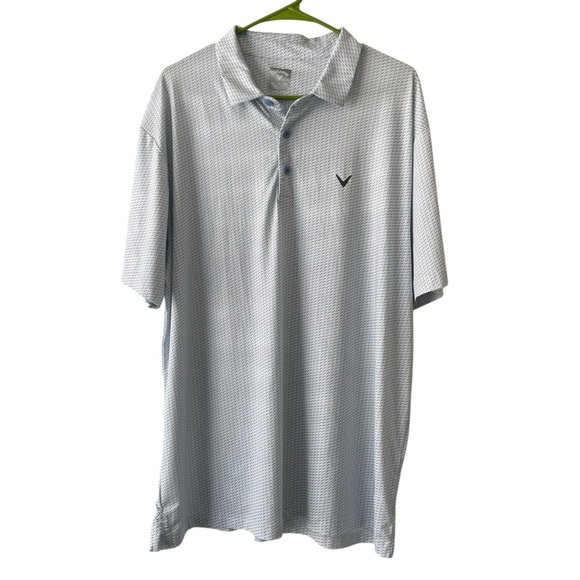 Callaway Men Classic Golf Fit Top Performance Cooling Soft Polo Breathable Shirt - Picture 1 of 8